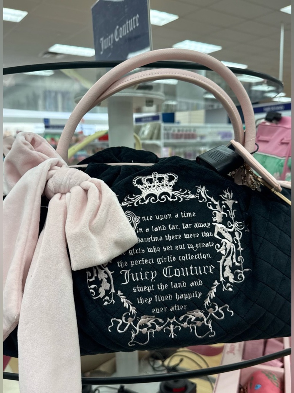 Juicy Couture Juicy Tale Bowlers in Liquorice